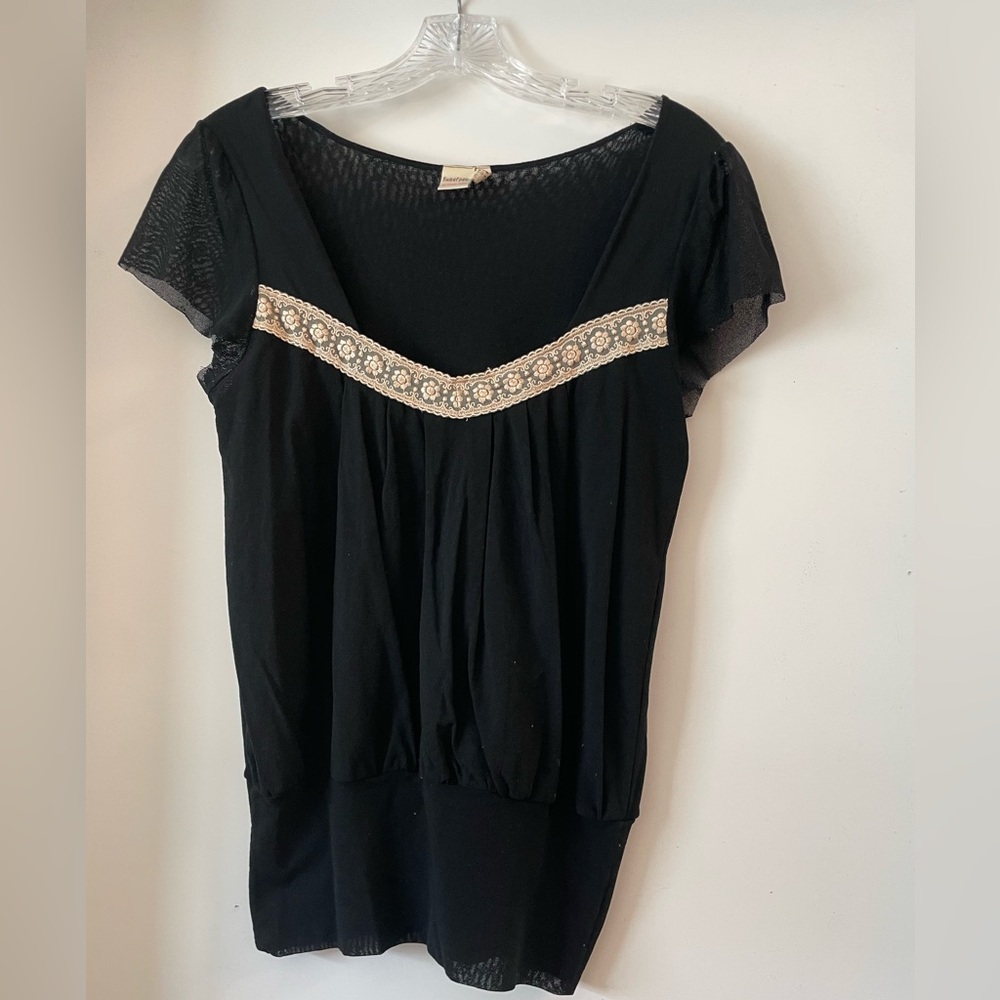 Boho Square Neck Blouse